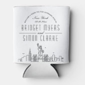 ニューヨークスタイル | 結婚クーラーボックス 缶クーラー (正面)