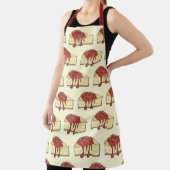 ニューヨークスタイルNYCさくらんぼチーズケークスライスデザート エプロン (インサイチュ)