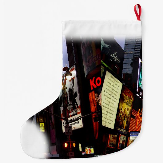 ニューヨークストッキングニューヨーククリスマスストッキング ラージクリスマスストッキング (裏面)