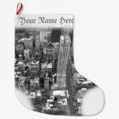 ニューヨークストッキングニューヨーククリスマスストッキング ラージクリスマスストッキング (正面)