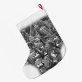 ニューヨークストッキングニューヨーククリスマスストッキング ラージクリスマスストッキング (裏面 (吊り時))