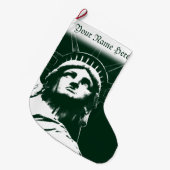 ニューヨークストッキングニューヨーククリスマスストッキング ラージクリスマスストッキング (正面 (吊り時))