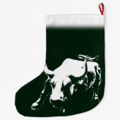 ニューヨークストッキングニューヨークブルクリスマスストッキング ラージクリスマスストッキング (裏面)