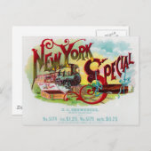 ニューヨークスペシャルヴィンテージシガーラベル ポストカード (正面/裏面)