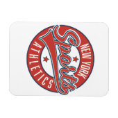 ニューヨークスポーツアスレティックロゴ マグネット (横)