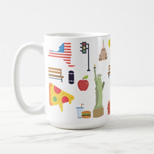 ニューヨークセットパック コーヒーマグカップ (左)