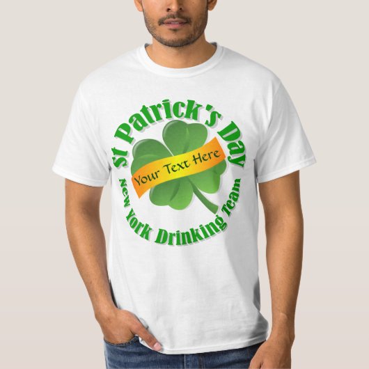 ニューヨークセントパトリックの日 Tシャツ (正面)