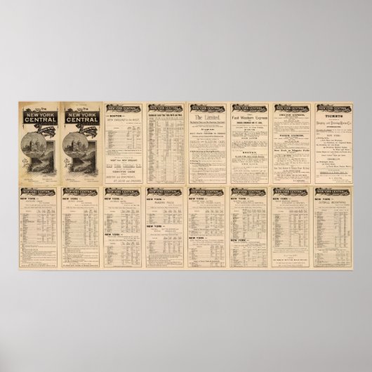 ニューヨークセントラルとハドソンリバーレイルウェイ2 ポスター (正面)