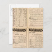 ニューヨークセントラルとハドソンリバーレイルウェイ2 ポストカード (正面/裏面)