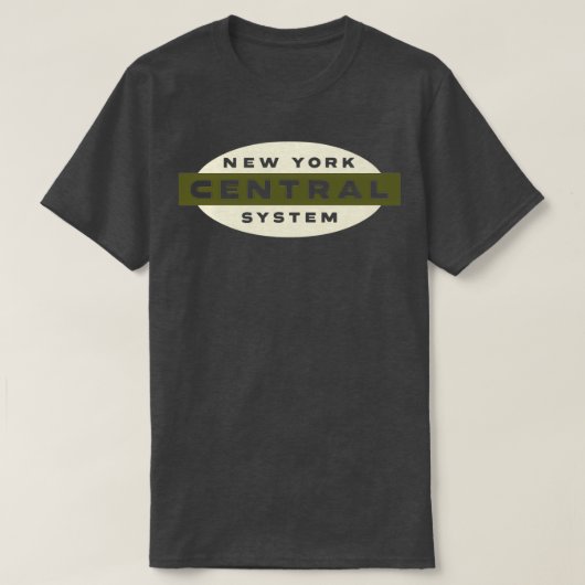 ニューヨークセントラルシステム鉄道2 Tシャツ (デザイン正面)
