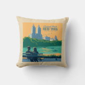 ニューヨークセントラルパークベンチ クッション (正面)