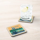 ニューヨークセントラルパークベンチ コースター (右側)