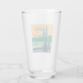 ニューヨークセントラルパークベンチ タンブラーグラス (裏面)