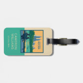 ニューヨークセントラルパークベンチ ラゲッジタグ (裏面横)