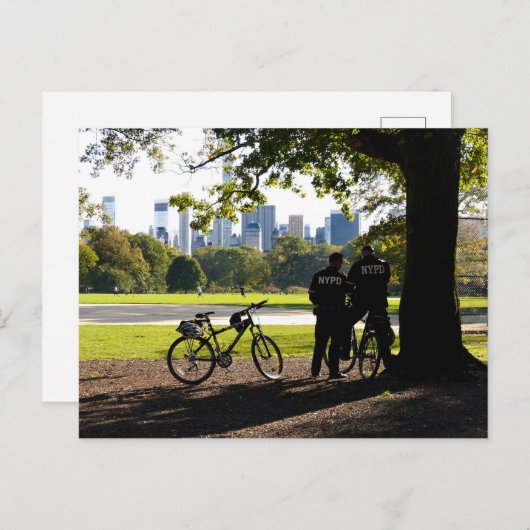 ニューヨークセントラルパーク ポストカード (正面/裏面)