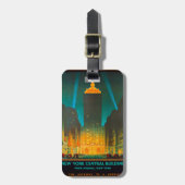 ニューヨークセントラル建物 ラゲッジタグ (正面縦)