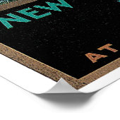 「ニューヨークセントラル建物」ヴィンテージ ポスター (角)