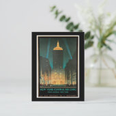 「ニューヨークセントラル建物」ヴィンテージ ポストカード (スタンド正面)