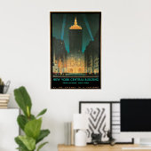 ニューヨークセントラル建物、1930年2月 ポスター (ホームオフィス)
