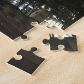 ニューヨークセントラル建物NYCパークアベニューナイト ジグソーパズル (側面)