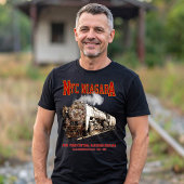 ニューヨークセントラル鉄道 ナイアガラ 蒸気機関車 Tシャツ