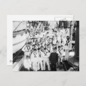 ニューヨークセーラーボーイズ: 1913 ポストカード (正面/裏面)