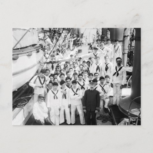 ニューヨークセーラーボーイズ: 1913 ポストカード (正面)