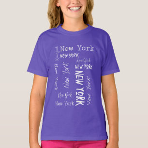 ニューヨークタイポグラフィフード付きスウェットシャツ Tシャツ