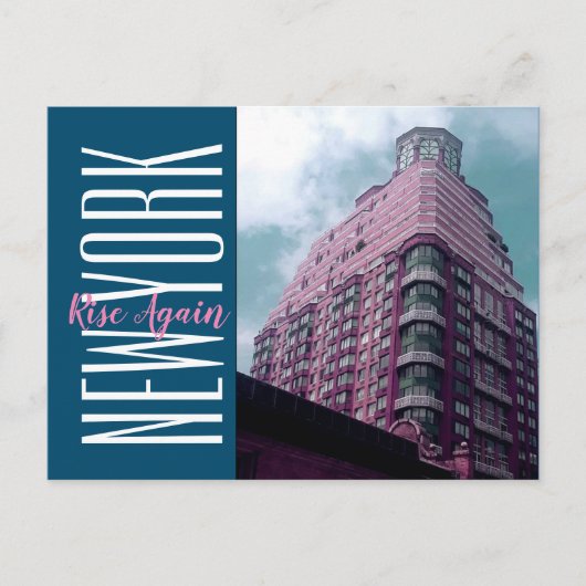 ニューヨークタイムズスクエア ポストカード (正面)