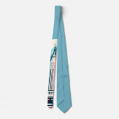 ニューヨークタイNYC NYシティUSAマンハッタン ネクタイ (裏面)