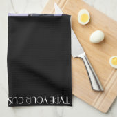 ニューヨークタオパーソナライズされたルタイムズスクエアティータオル キッチンタオル (四つ折り)