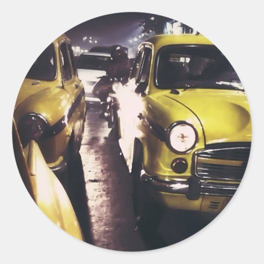 ニューヨークタクシー ラウンドシール (正面)