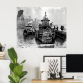 ニューヨークタグボート1946 ポスター (ホームオフィス)