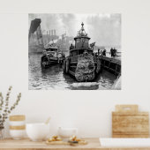 ニューヨークタグボート1946 ポスター (キッチン)