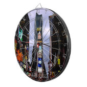 ニューヨークダートボードニューヨークタイムズスクエアダートボード ダーツボード (正面右)