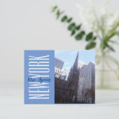 ニューヨークトリニティプレイス ポストカード (スタンド正面)