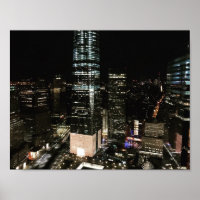 ニューヨークナイトダウンタウンNYCマンハッタン超高層ビル