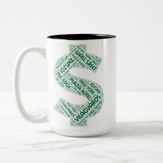 ニューヨークニューヨークウォールストリート ツートーンマグカップ (左)