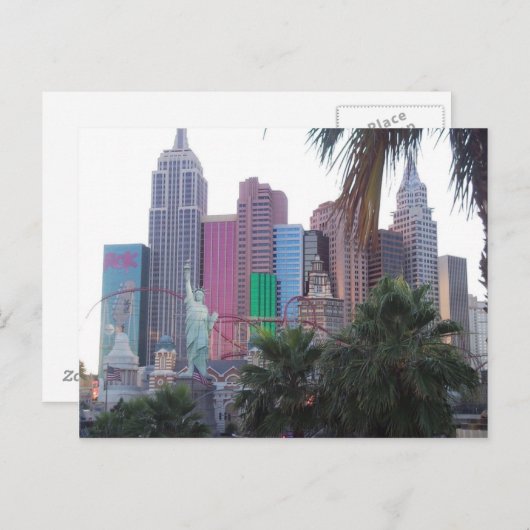 ニューヨークニューヨークホテル&カジノポストカード ポストカード (正面/裏面)