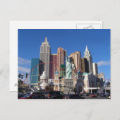 ニューヨークニューヨークラスベガス写真ポストカード ポストカード (正面/裏面)