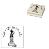 ニューヨークハヌカーNYC超高層ビルハヌカー（ユダヤ教の祭り）ゲルト ラバースタンプ (押印)