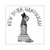 ニューヨークハヌカーNYC超高層ビルハヌカー（ユダヤ教の祭り）ゲルト ラバースタンプ (インプリント)