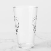 ニューヨークハート名前をカスタムするピントガラス タンブラーグラス (左)