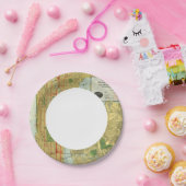 ニューヨークハート ペーパープレート (パーティー)