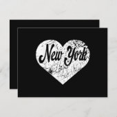 ニューヨークハート 出欠カード (正面/裏面)