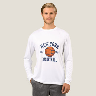 ニューヨークバスケットボールヴィンテージスタイルTシャツ | レトロ トライブレンドＴシャツ