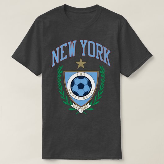 ニューヨークバーシティスタイル Tシャツ (デザイン正面)