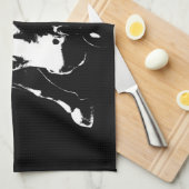 ニューヨークパーソナライズされたタオルNYCおみやげティータオル キッチンタオル (四つ折り)