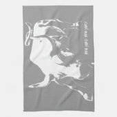 ニューヨークパーソナライズされたタオルNYCおみやげティータオル キッチンタオル (縦)