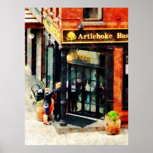 ニューヨークピッツェリア ポスター (正面)